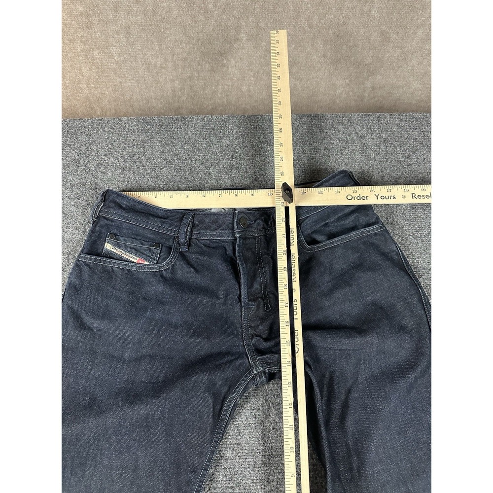 Diesel Zatiny Regular Bootcut Jeans Dark Blue Wash Mens 33X30 (29) Wash 0088Z - Picture 6 of 12